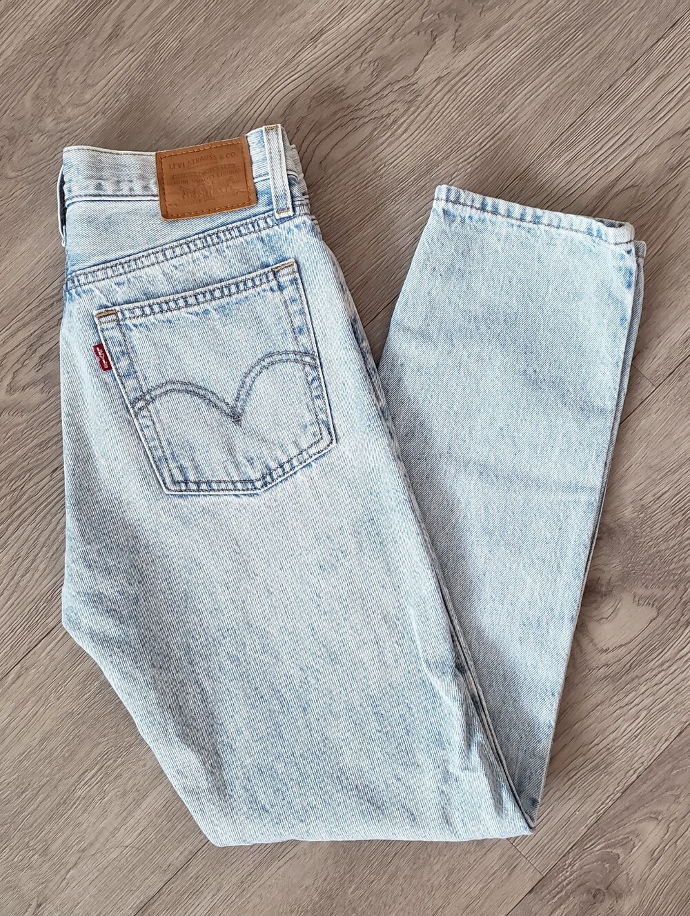 Levis Jeans - Lightwash wedgie straight